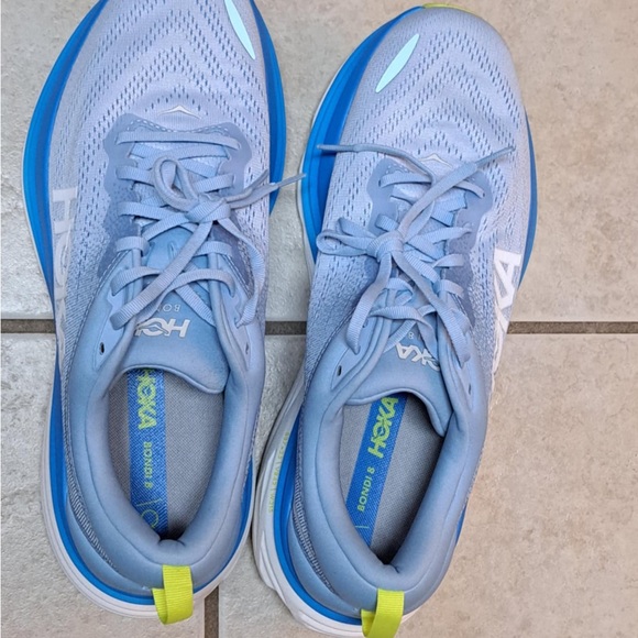 Hoka One One Bondi 8 Running Sneaker Shoes, Size 12D (Mens) main image 5